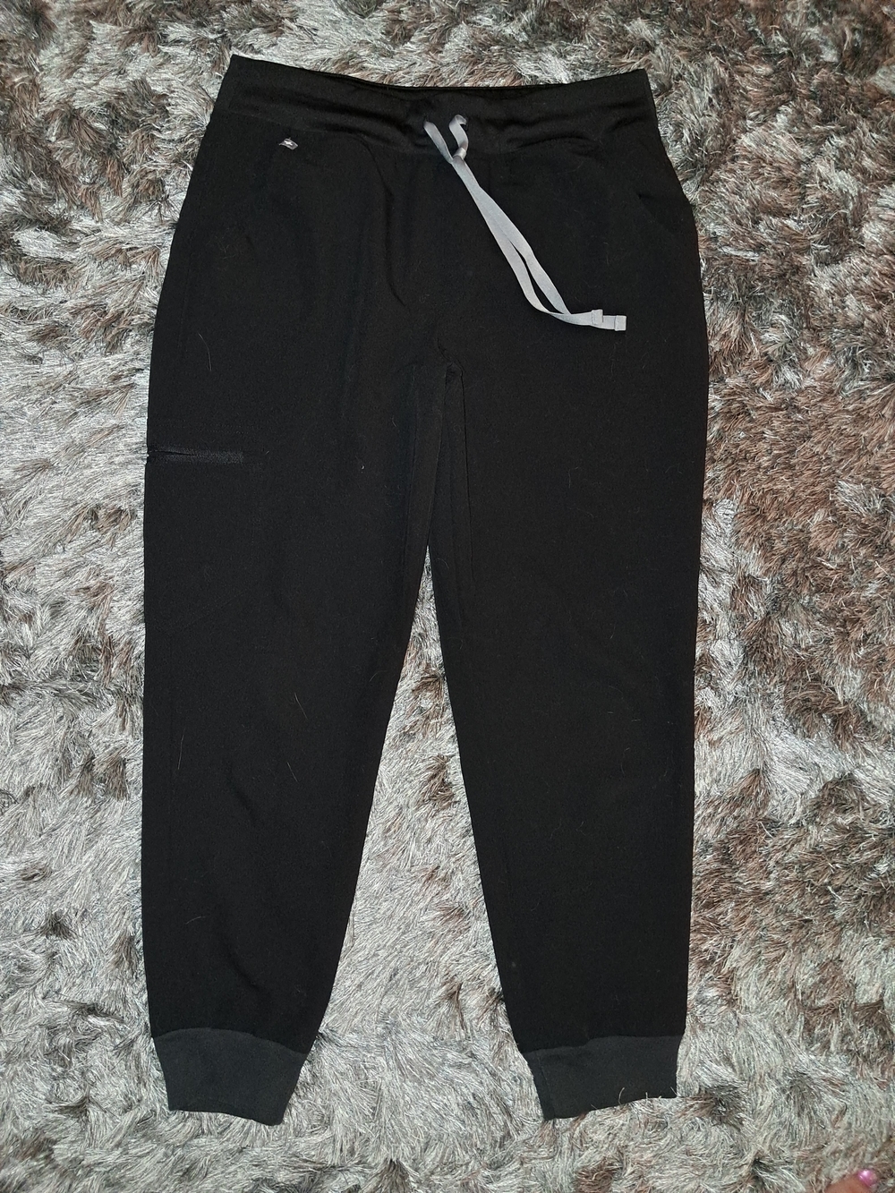 FIGS Womens Black Jogger Scrub Pants Technical Collection LP - Picture 3 of 3